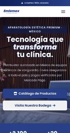 Portada de emlemex en móvil
